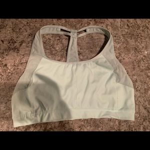 Athleta Sports Bra Light Teal sz M